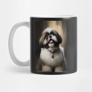 Super Cute Shih Tzu Portrait Mug